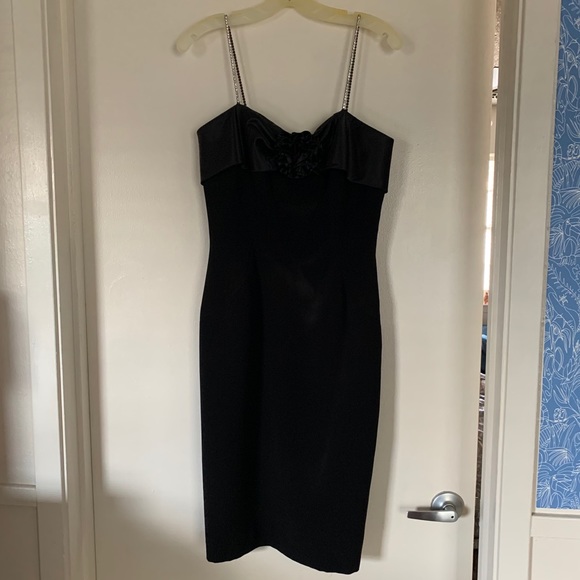 Black Formal Cocktail Dress 🍸 - Picture 5 of 6
